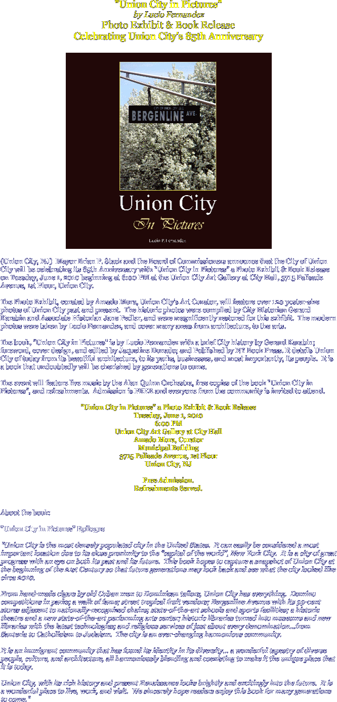 "Union City in Pictures"